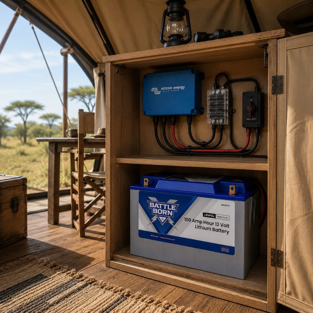 Battle Born 100Ah 12V Heated LiFePO4 Battery | Heated Lithium Power Storage