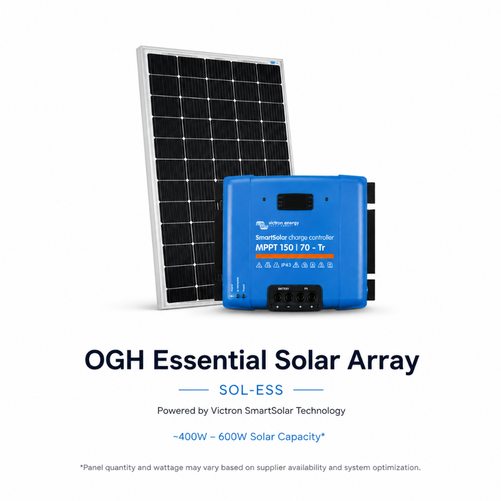 OGH Essential Solar Array SOL-ESS | Compact Solar Power System