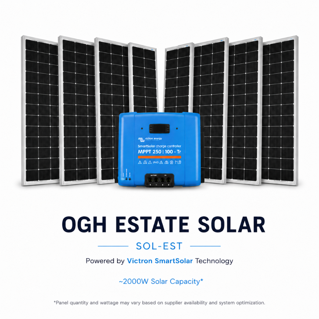 OGH Estate Solar Array SOL-EST | Whole-Home Solar Power System