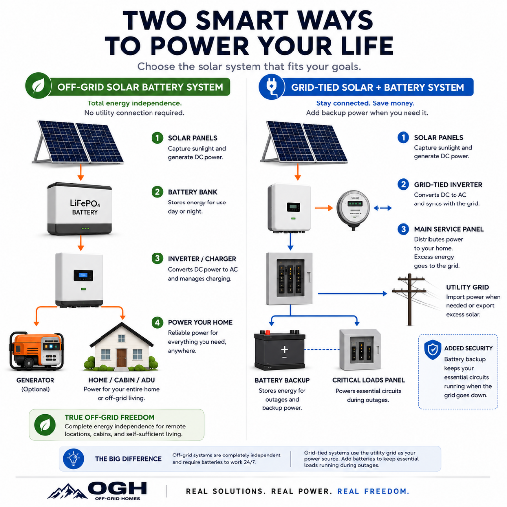 OGH Living Power System LIVING PS | Everyday Off-Grid Power System