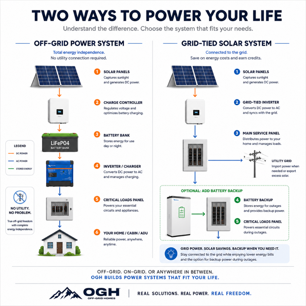 OGH Living Power System LIVING PS | Everyday Off-Grid Power System