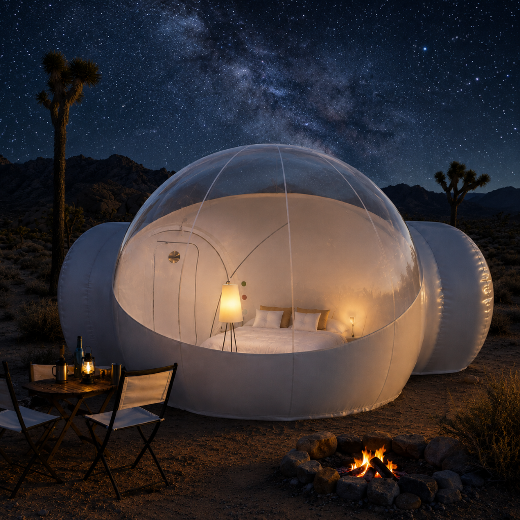 Inflatable Bubble House | Transparent Outdoor Event & Glamping Dome