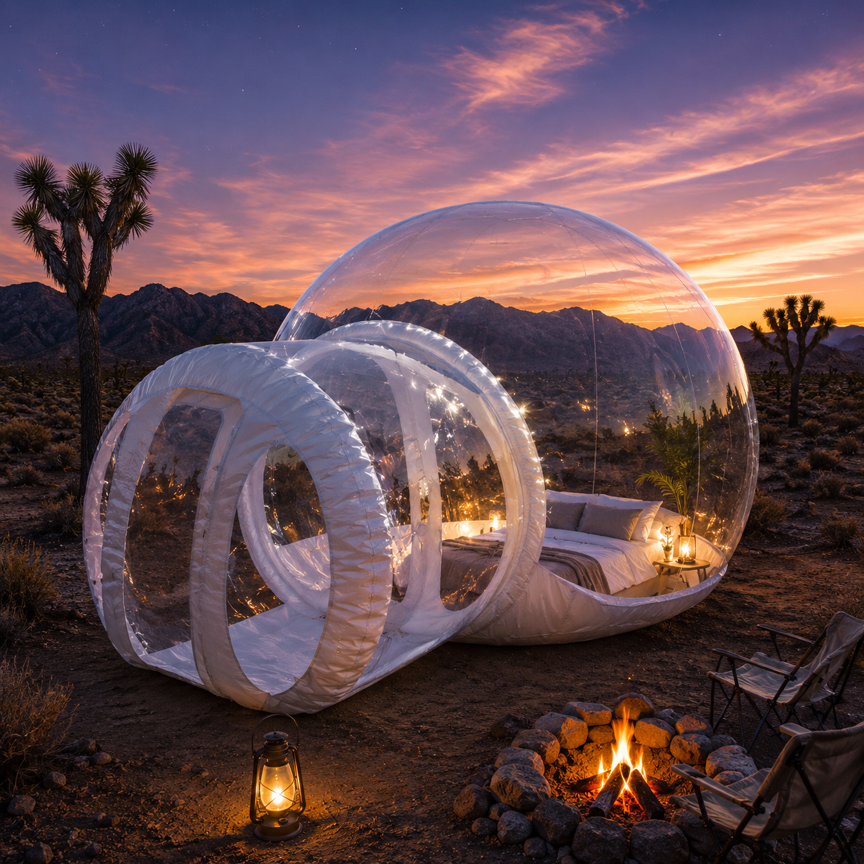 Inflatable Bubble House | Transparent Outdoor Event & Glamping Dome
