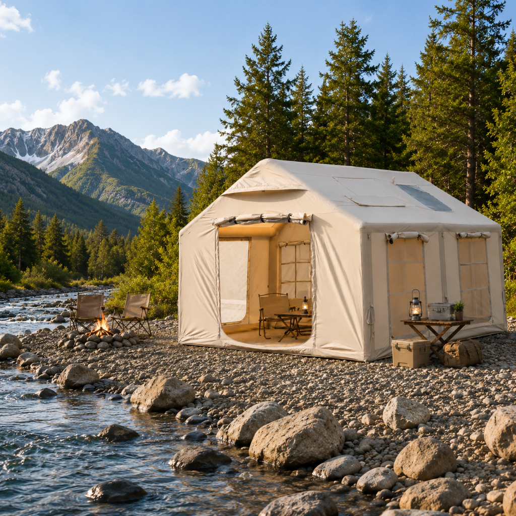 Tent Spaces Reese 3600 Inflatable Tent | Rapid-Deploy Inflatable Shelter