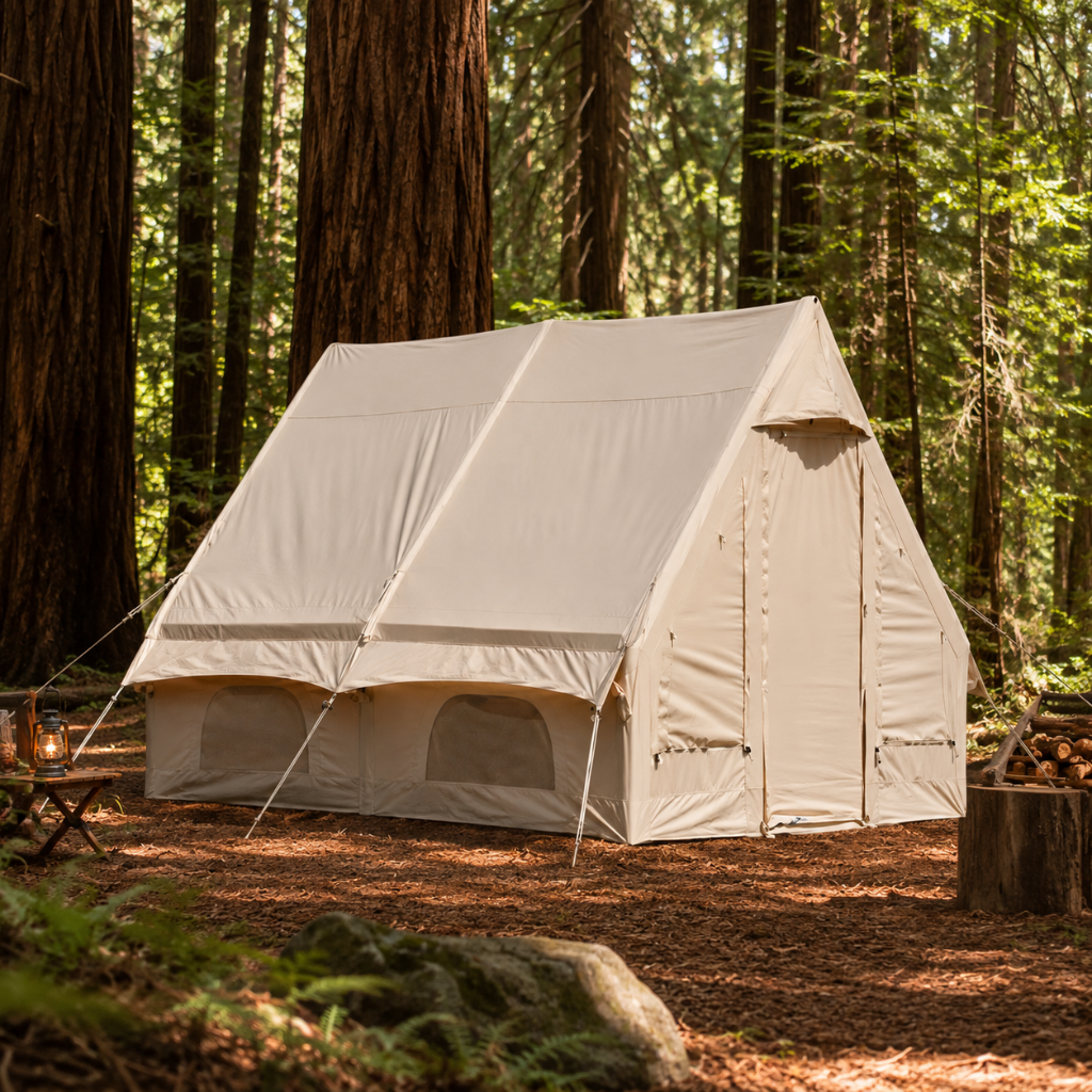 Tent Spaces Rhonda 4350 Inflatable Luxury Tent | Rapid-Deploy Glamping Structure
