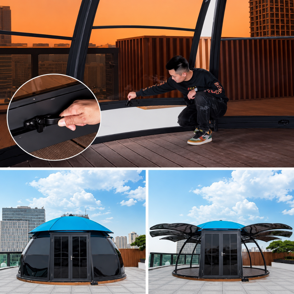 Dome Spaces PCDOA Belair Series Domes | Architectural Polycarbonate Hospitality Domes
