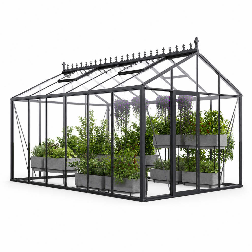 Bloom Cabin Aluminum CLASSIC Greenhouse