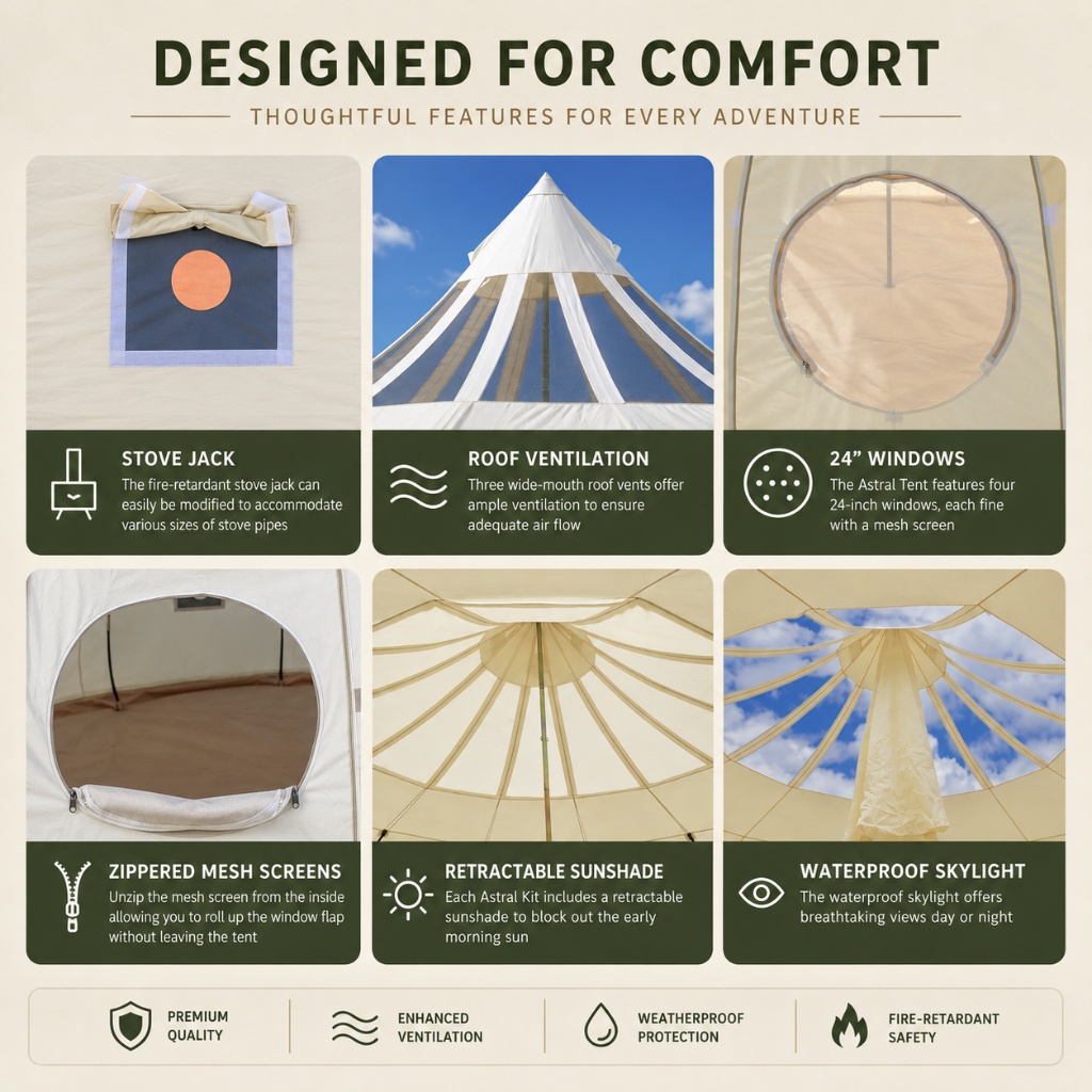 Wilderness Resource Astral Tent | 4-Season Glamping Tent