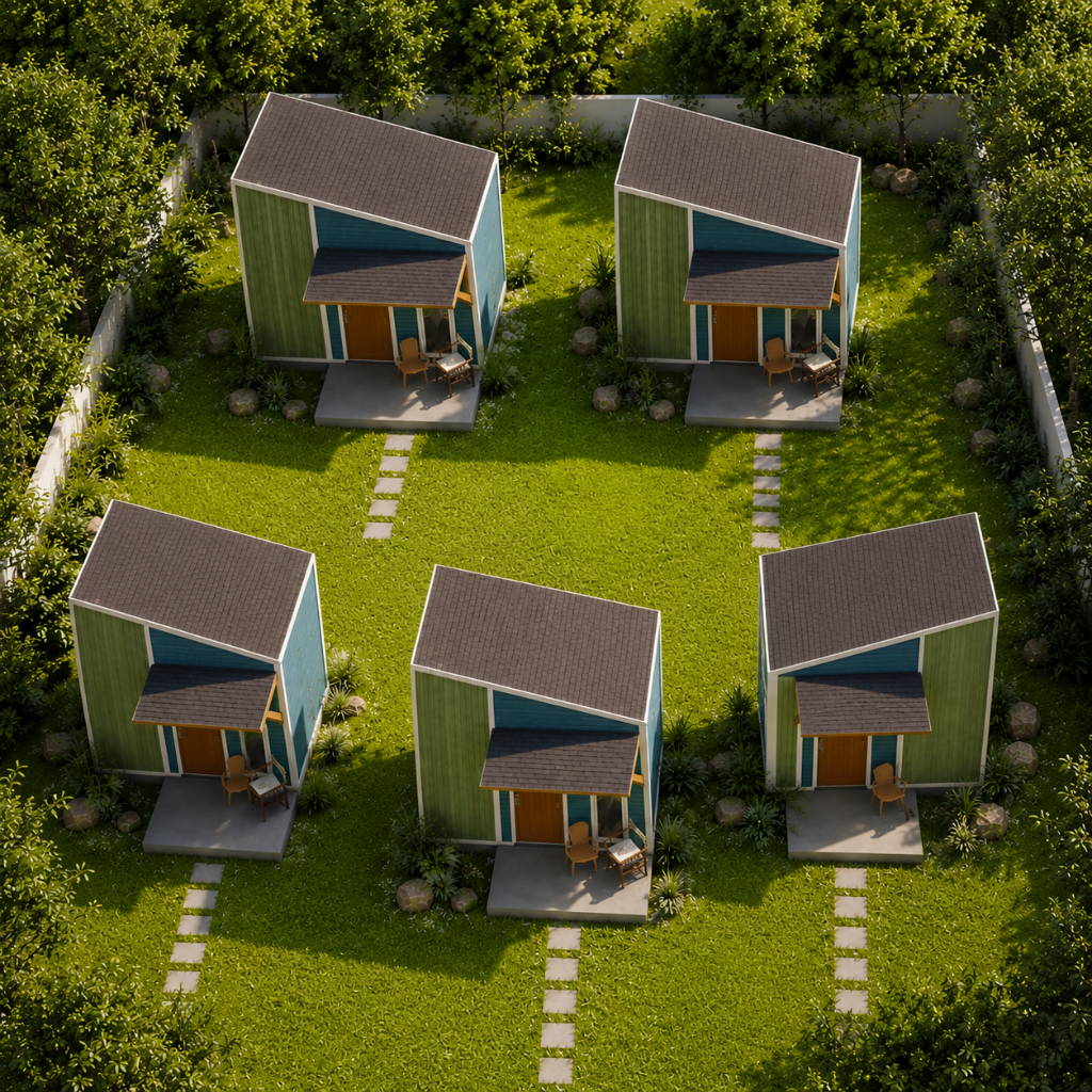 LifeBox Rapid Village System | Scalable Modular Village Infrastructure