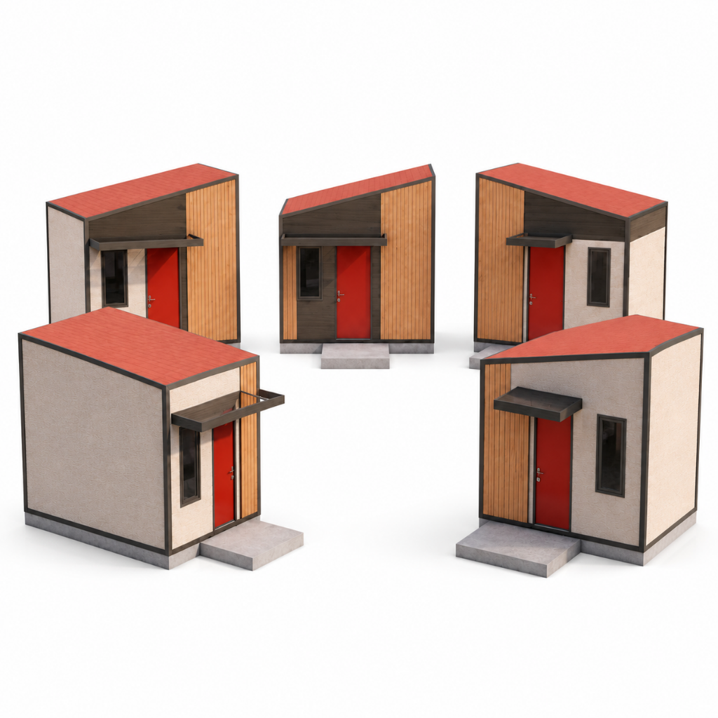 LifeBox Rapid Village System | Scalable Modular Village Infrastructure