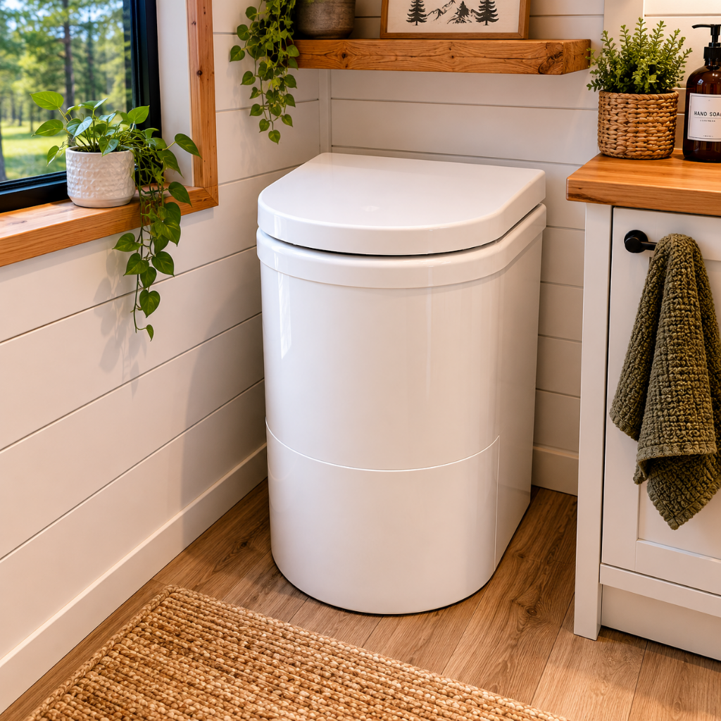 EcoJohn TinyJohn | Waterless Incineration Toilet