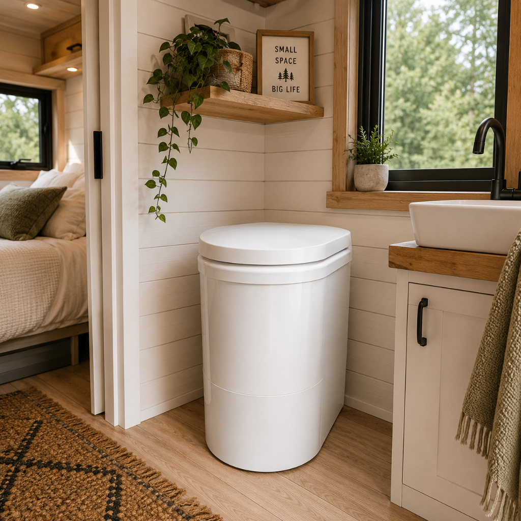 EcoJohn TinyJohn | Waterless Incineration Toilet