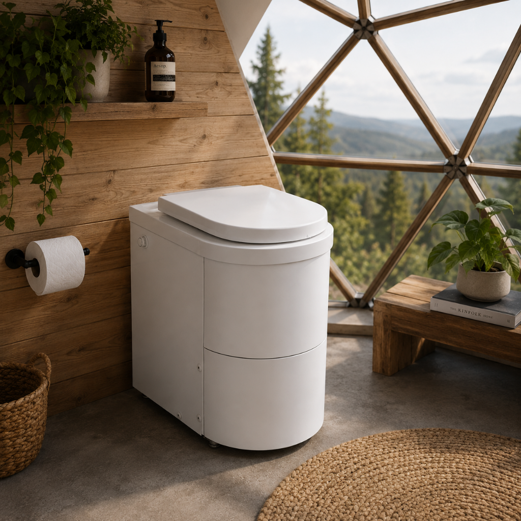 EcoJohn TinyJohn XL | Waterless Incineration Toilet