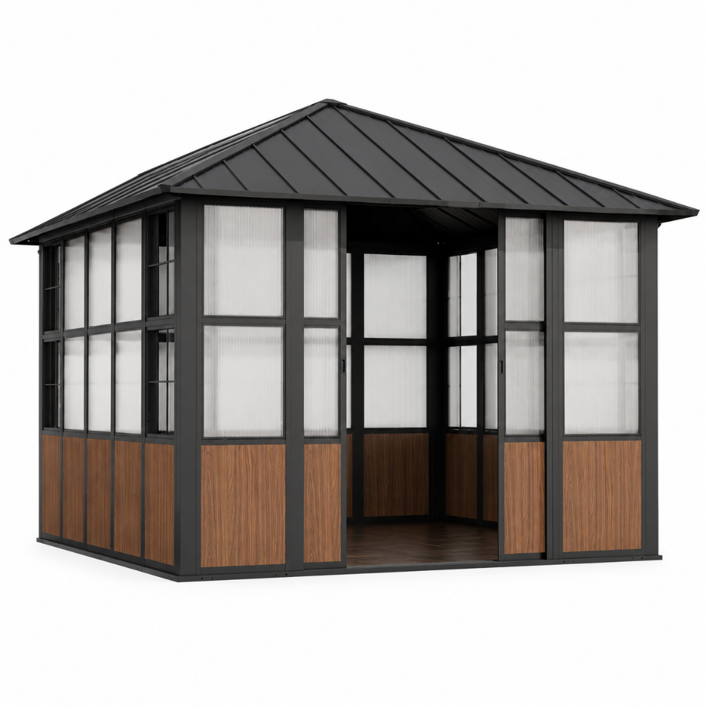 Alora Premium Hardtop Aluminum Sunroom Solarium (SAK60439)