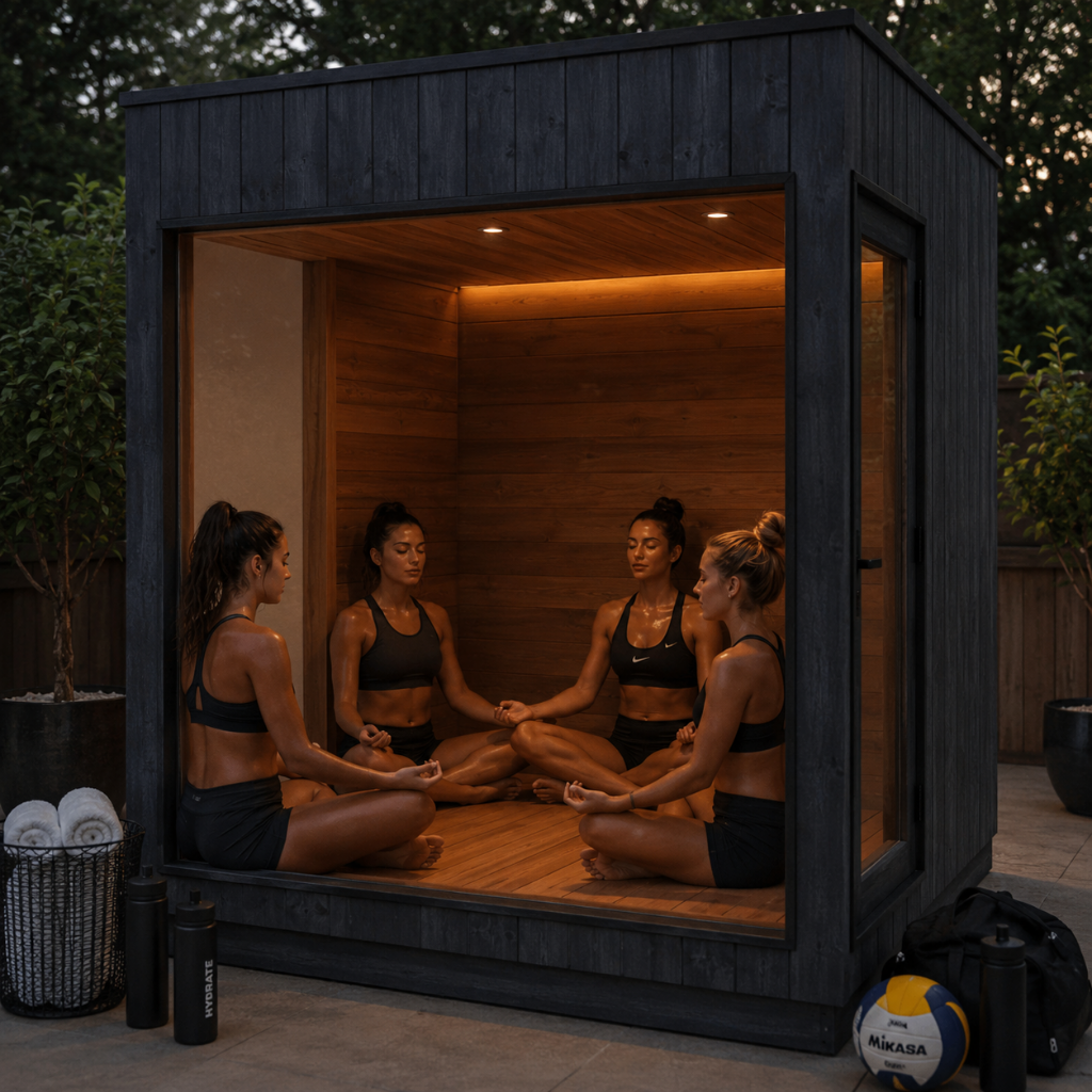 ThermaSol Nordic Misty Medium Outdoor Lounge Cabin (SAK57649)