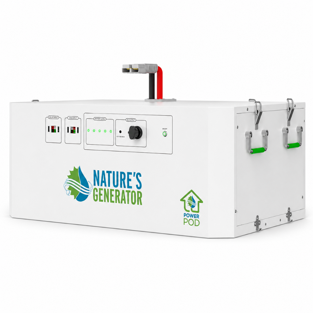 Nature’s Generator Powerhouse V2 Solar & Wind Generator
