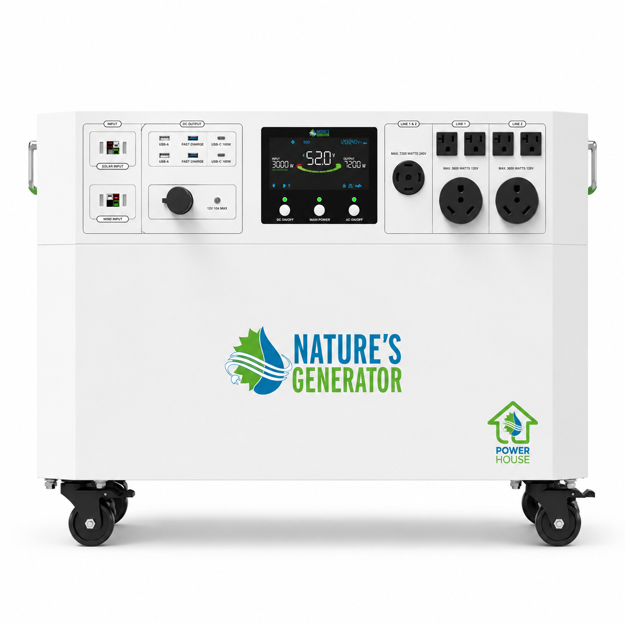 Nature’s Generator Powerhouse V2 Whole Home Generator