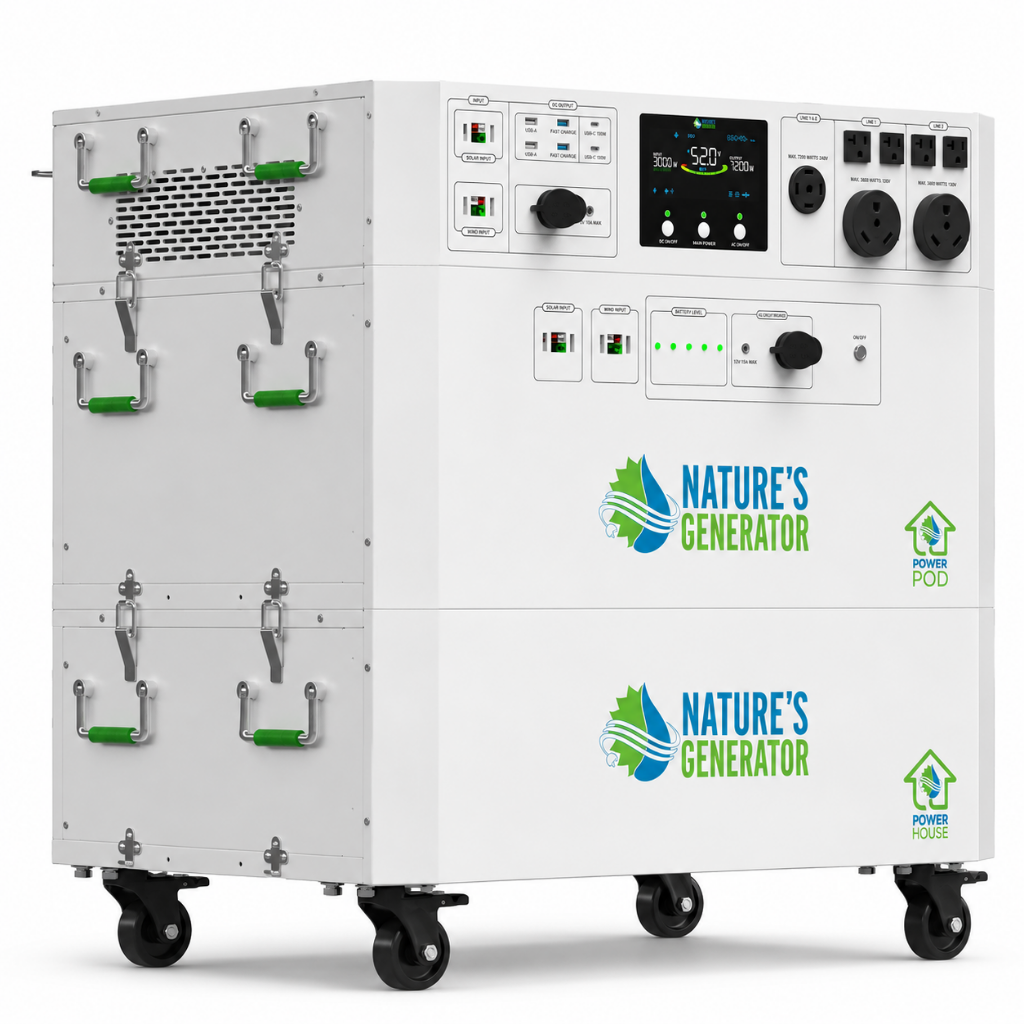 Nature’s Generator Powerhouse V2 Whole Home Generator