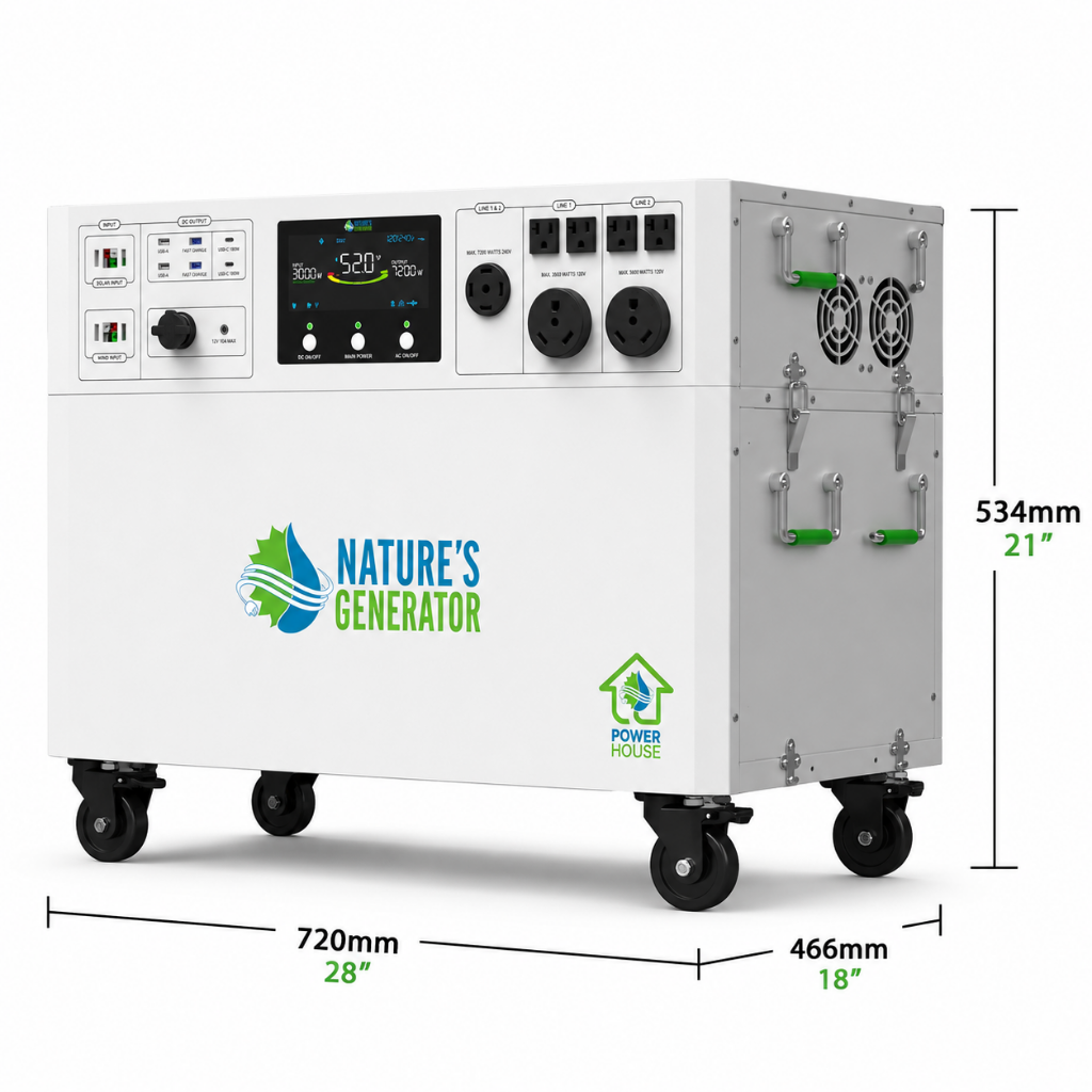 Nature’s Generator Powerhouse V2 Whole Home Generator