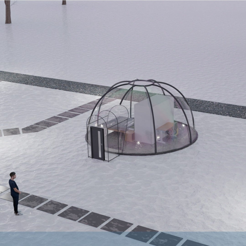 Dome Spaces PCD DP Series Domes | Insulated Polycarbonate Glamping Domes