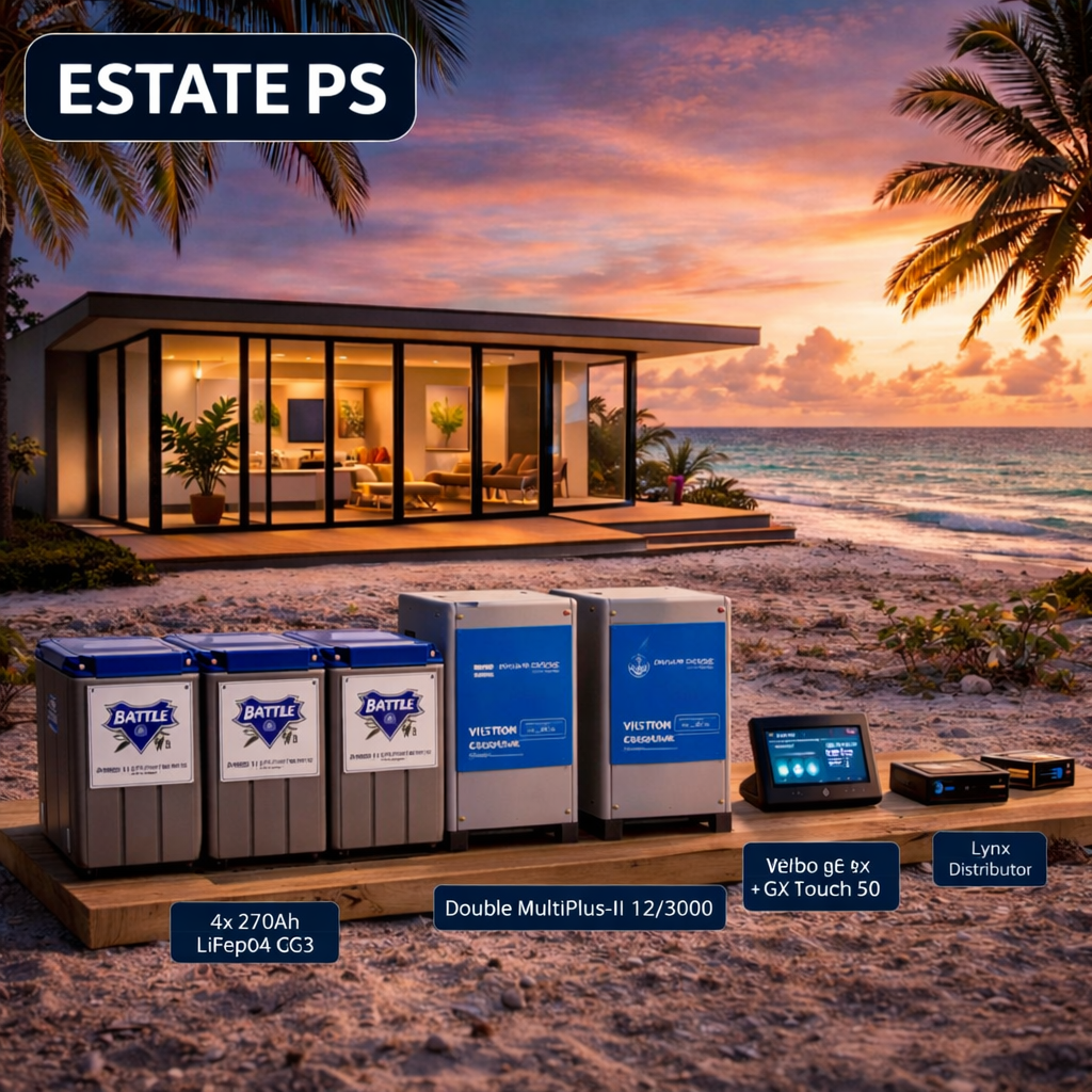 OGH Estate Power System ESTATE PS | Whole-Home Off-Grid Power System
