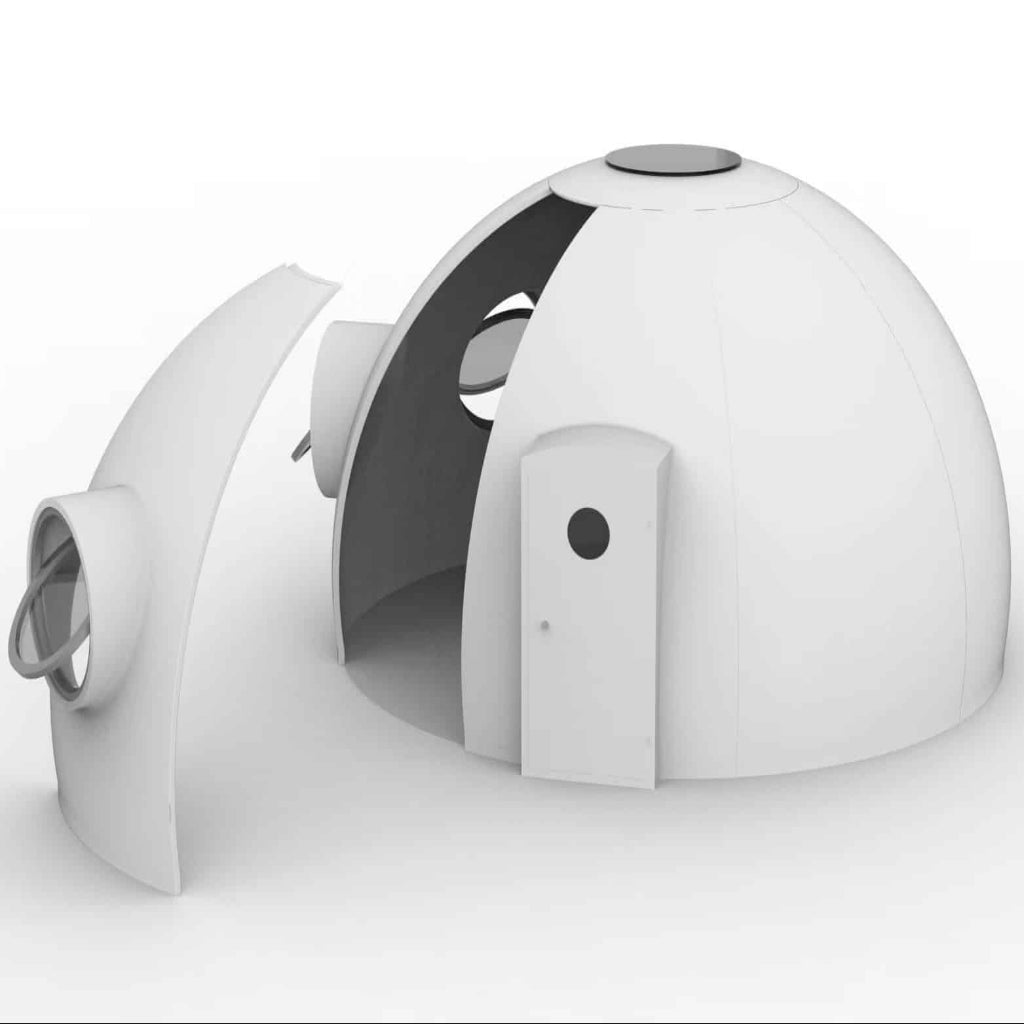 Dome Spaces Excalibur DMF6300 | Geodesic Luxury Glamping Dome