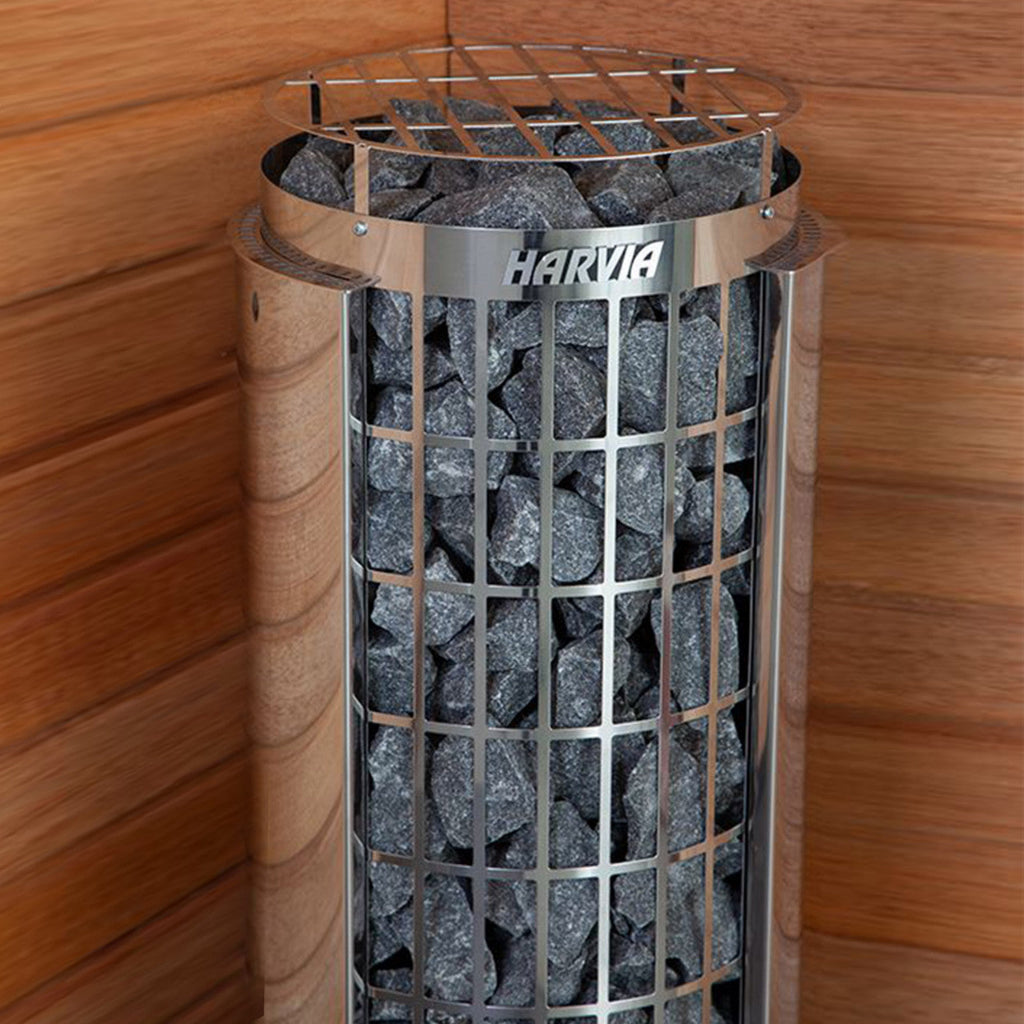 Harvia Cilindro Electric Sauna Heater | Premium Finnish Sauna Heating System (SAK86571)