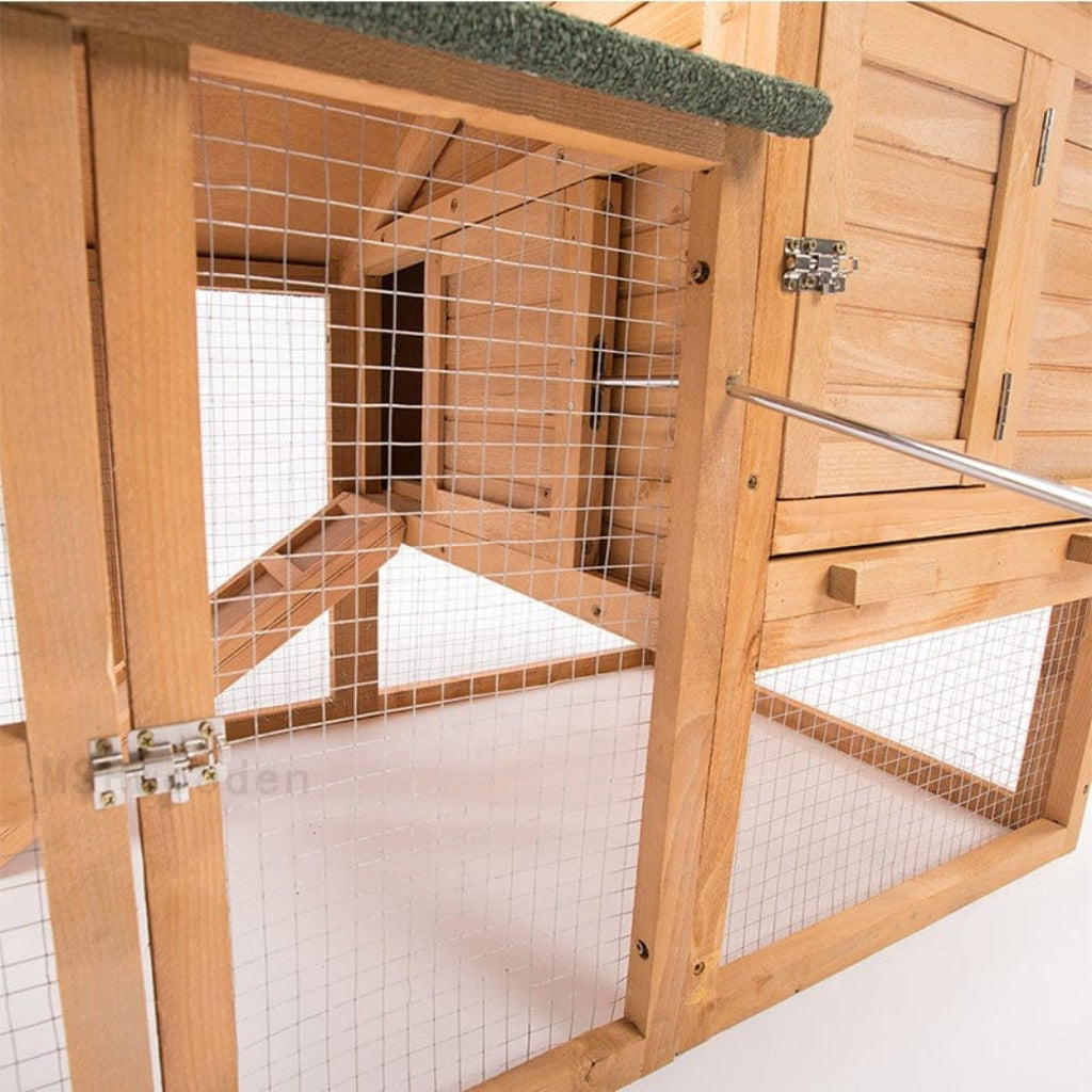 Large Wooden Chicken Coop & Rabbit Hutch | Backyard Poultry House