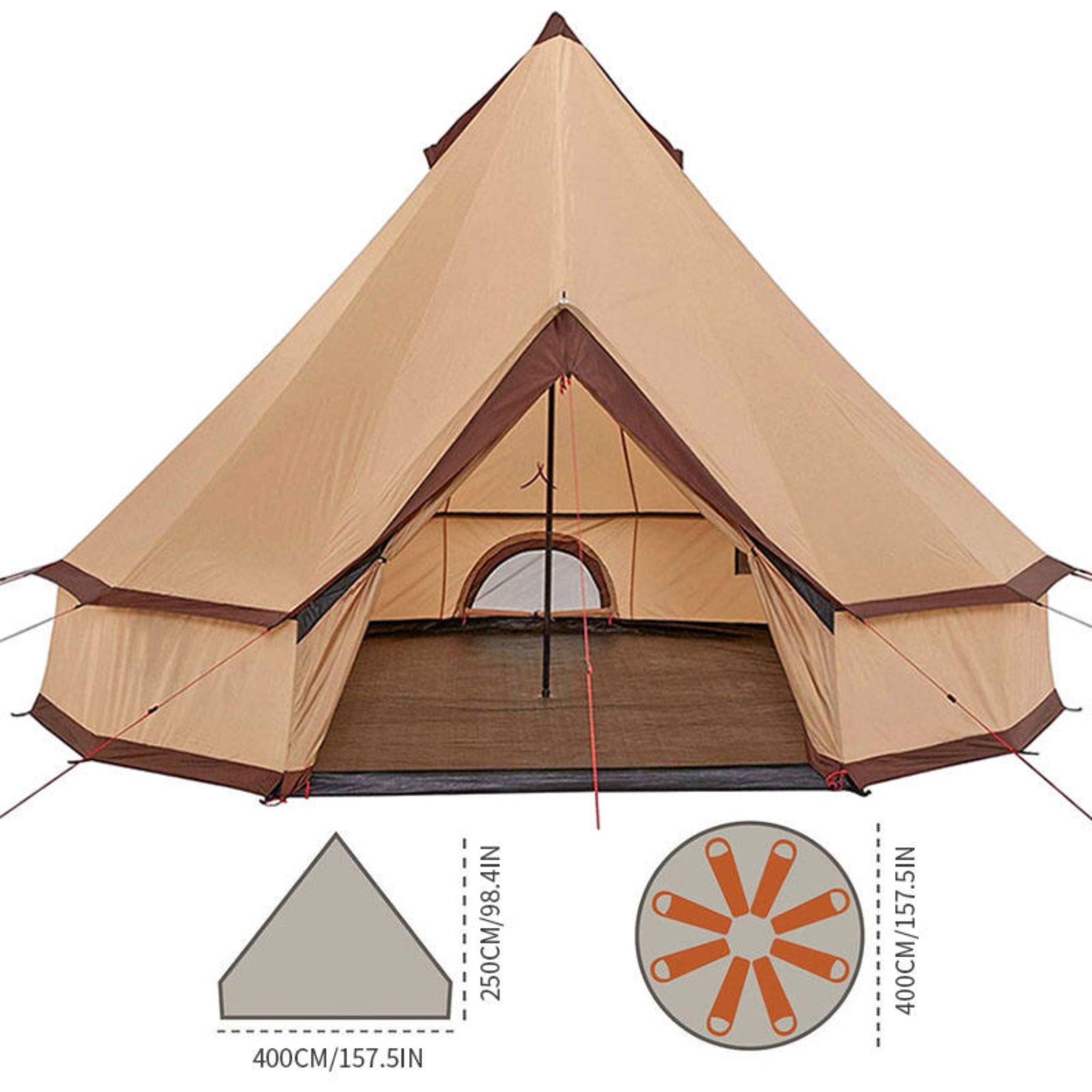 Nomad Haven Luxe Canvas Yurt
