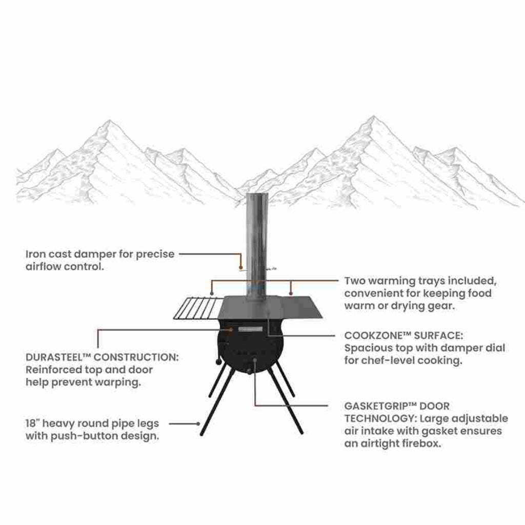 White Duck Outdoors Anchor Stove - Large