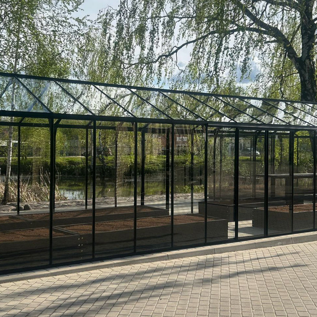 Bloom Cabin Aluminum Grand Orangerie Greenhouse | Luxury Estate Garden Conservatory