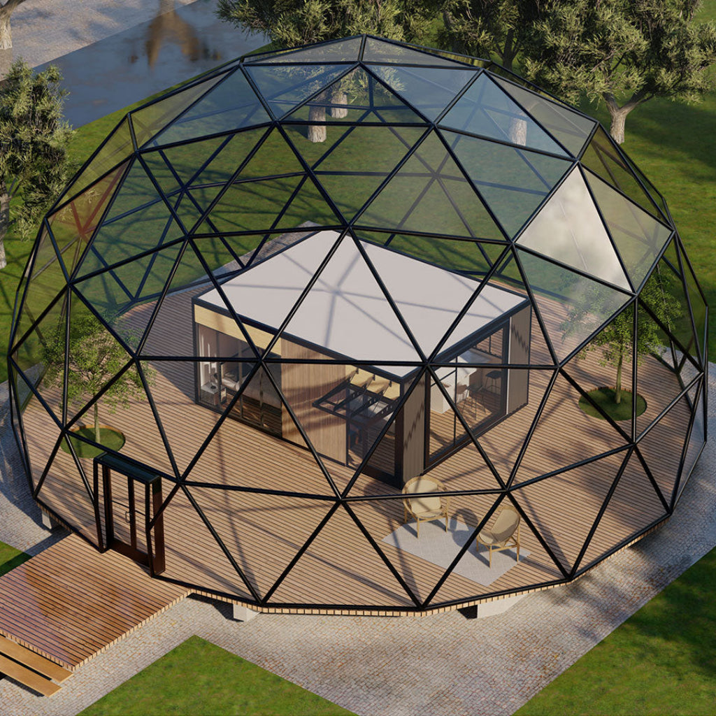 Dome Spaces Home in a Dome Series | Permanent Residential Dome Homes