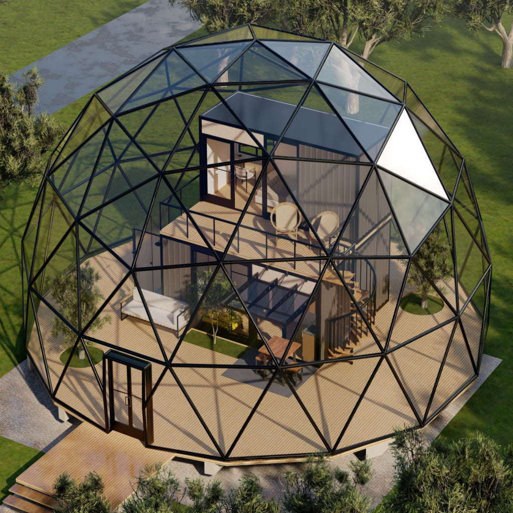 Dome Spaces Home in a Dome Series | Permanent Residential Dome Homes