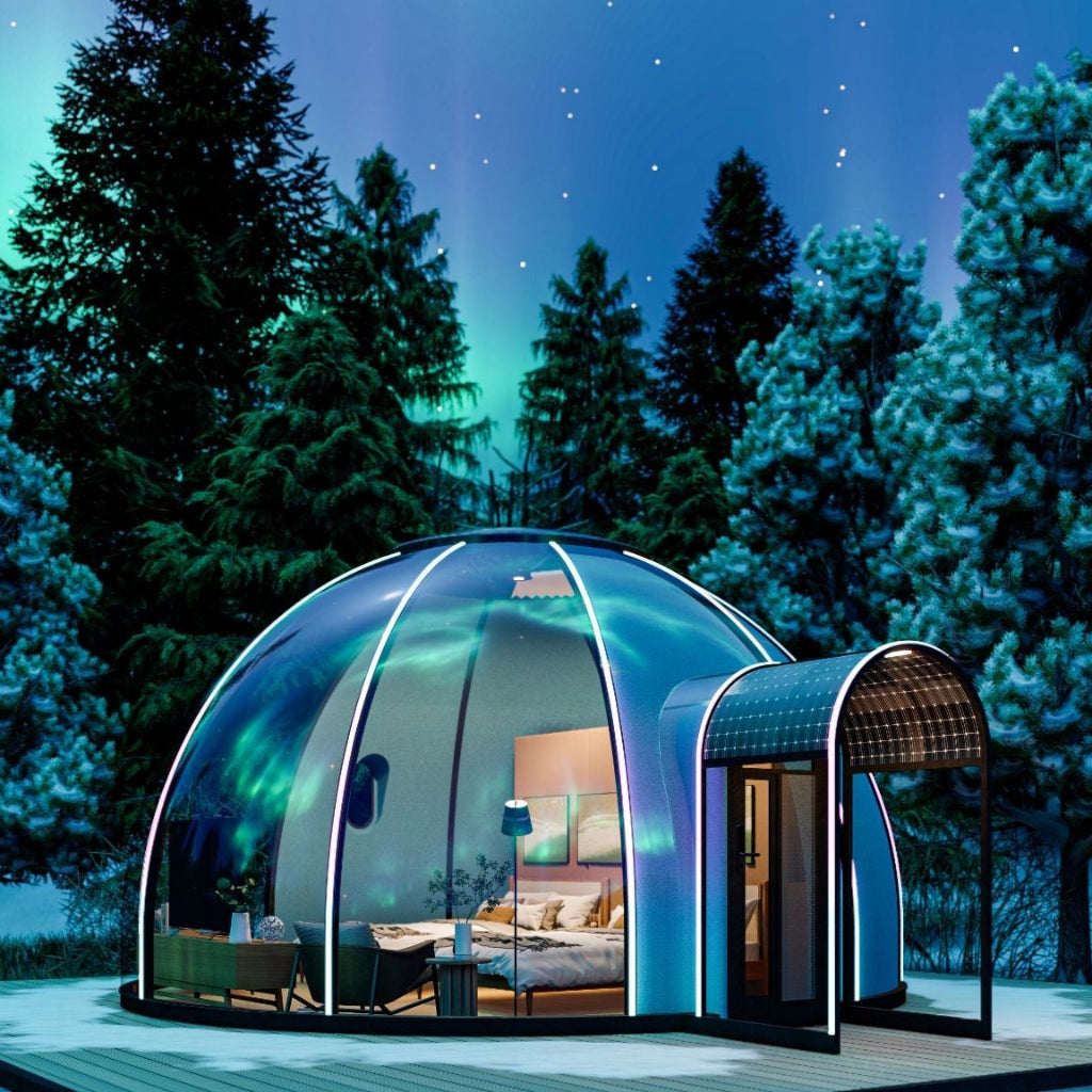 Dome Spaces PCD DP Series Domes | Insulated Polycarbonate Glamping Domes