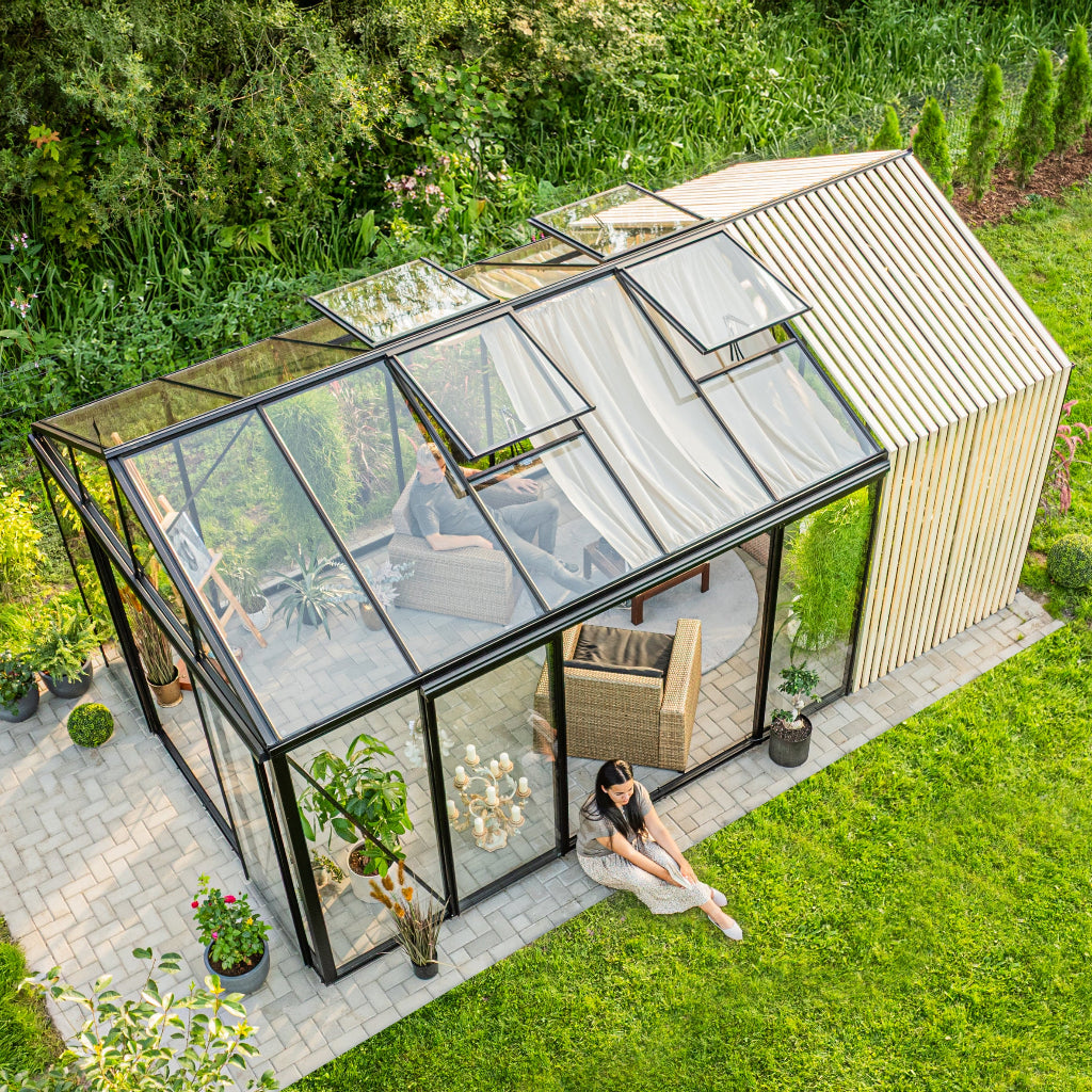 Bloom Cabin Classic Aluminum Greenhouse – Limited Accoya Edition
