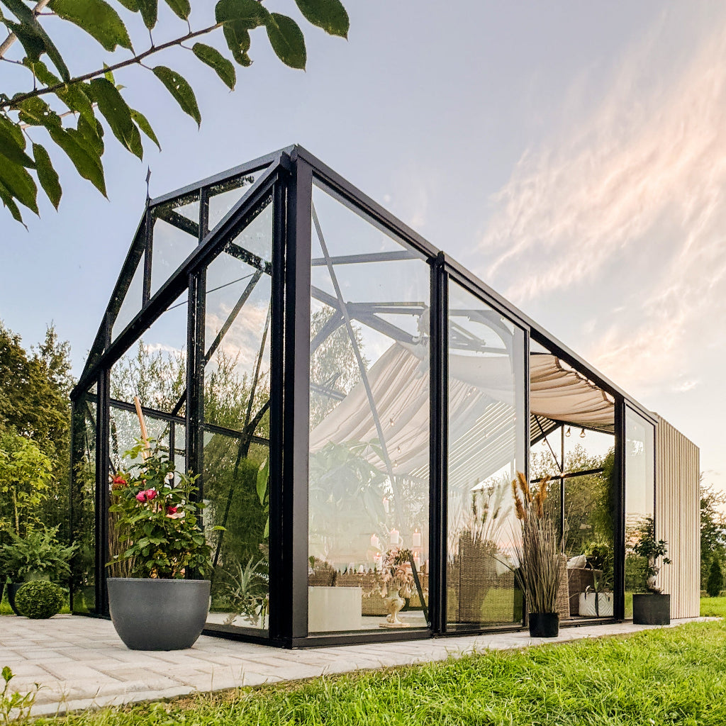 Bloom Cabin Classic Aluminum Greenhouse – Limited Accoya Edition