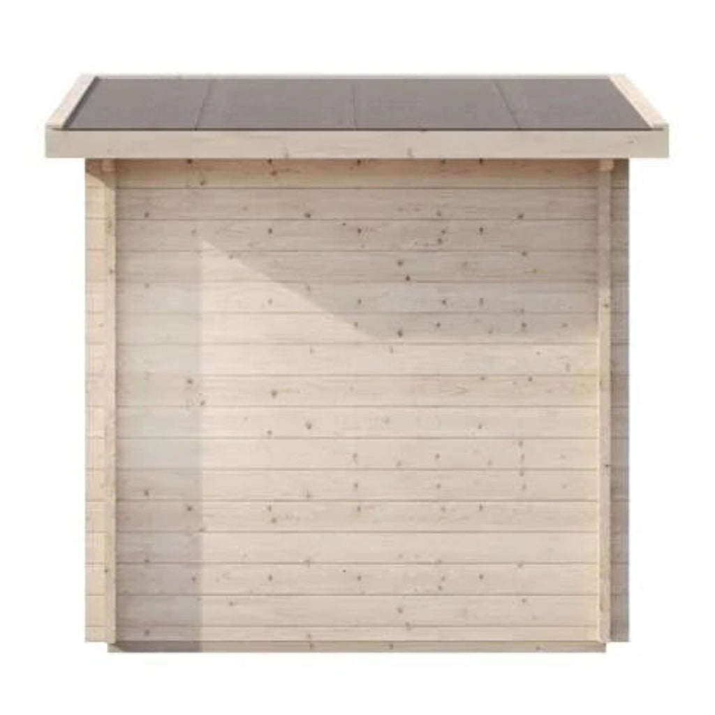 SaunaLife GARDEN-Series Model G4 6-Person Outdoor Home Sauna Kit