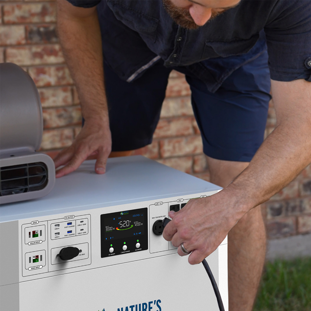 Nature’s Generator Powerhouse V2 Solar & Wind Generator