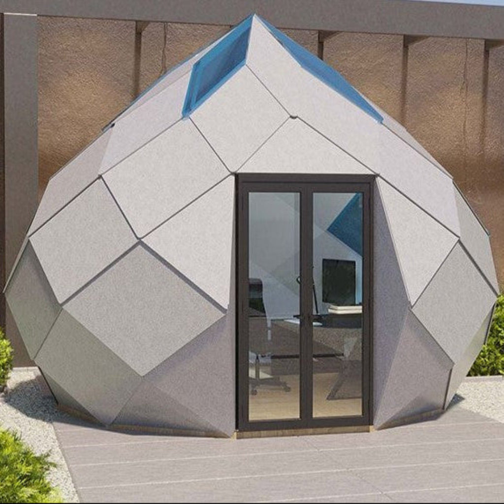 Zomes Outdoor Office Studio | Modern Backyard Work & Creative Space