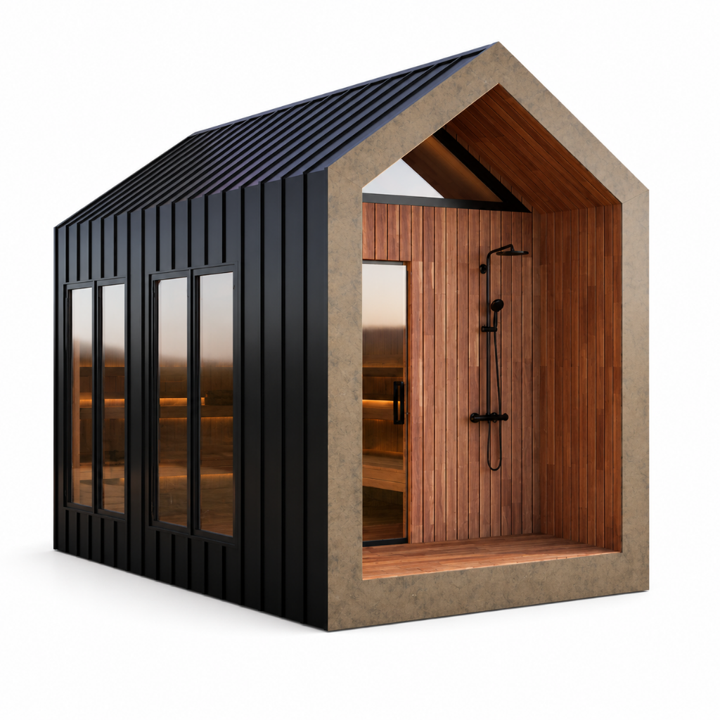 Irontown Sweaty Yeti Sauna Plus | Luxury Outdoor Sauna Retreat