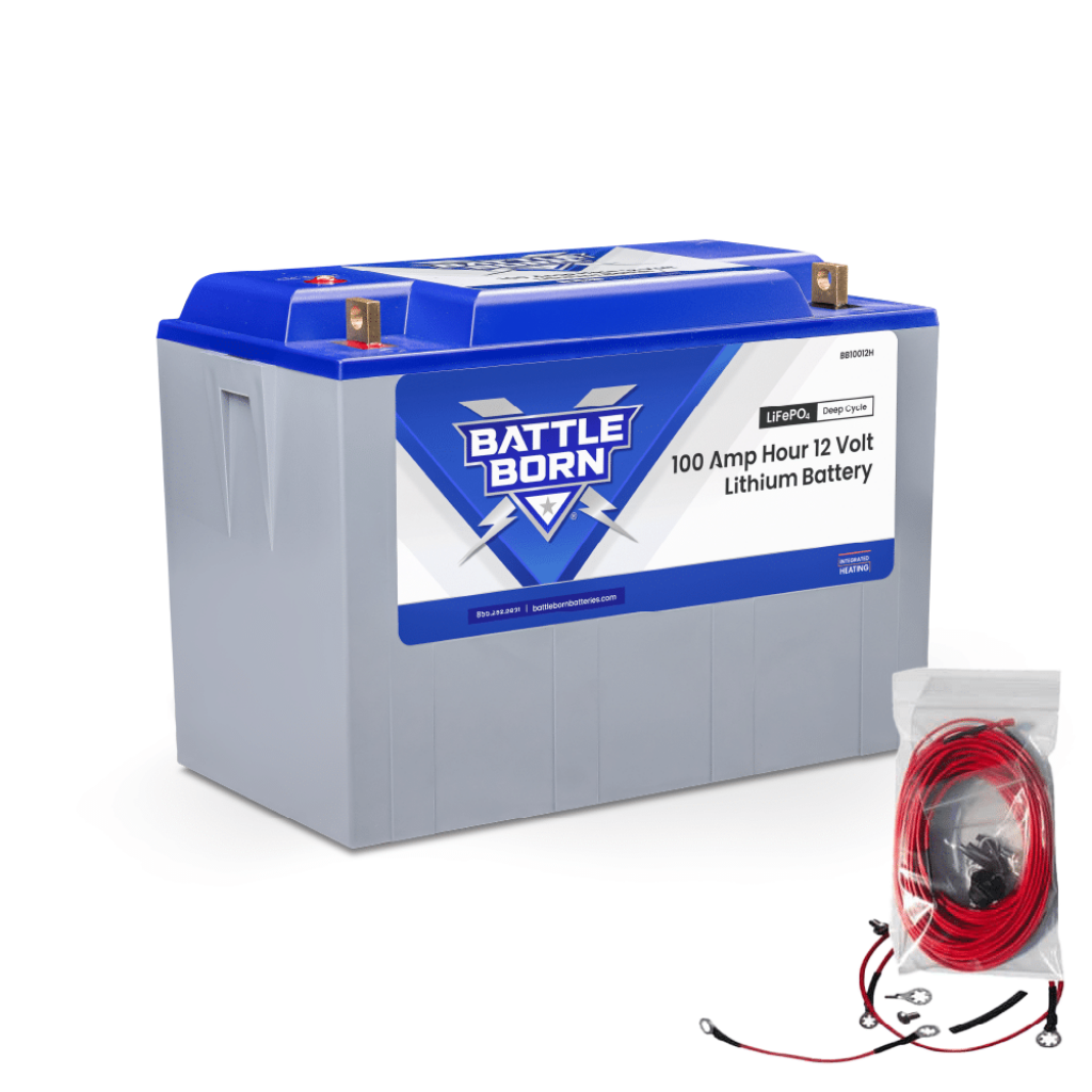 Battle Born 100Ah 12V Heated LiFePO4 Battery | Heated Lithium Power Storage