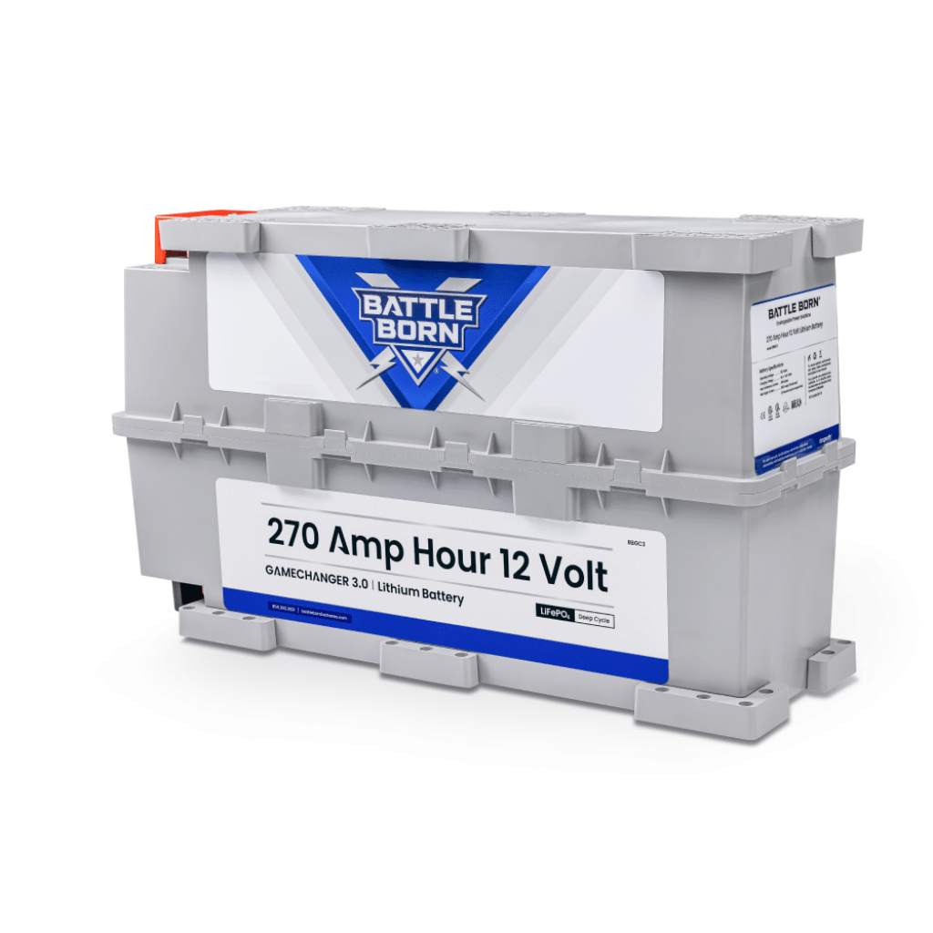 Battle Born 270Ah 12V GC3 LiFePO4 Battery | High-Capacity Lithium Power Storage