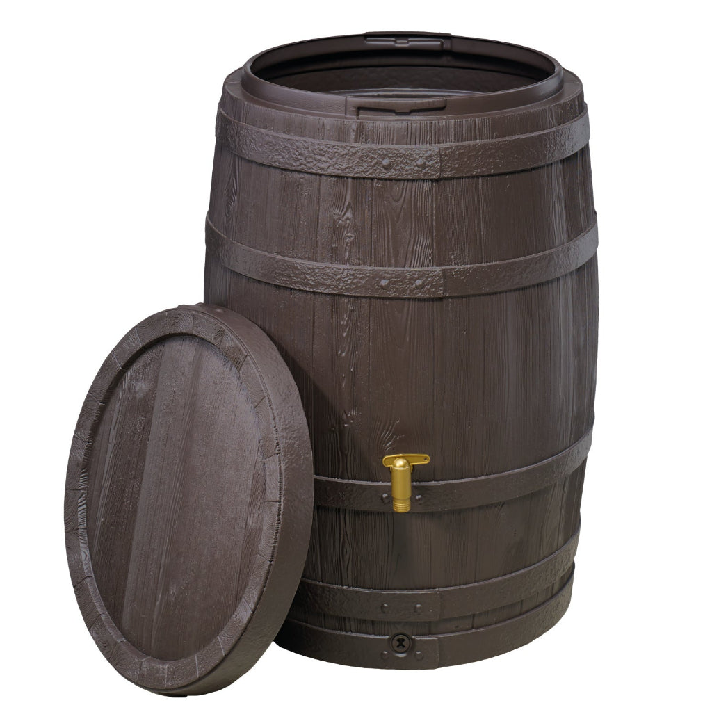 Large VINO Rain Barrel | Wood Barrel Rainwater Tank