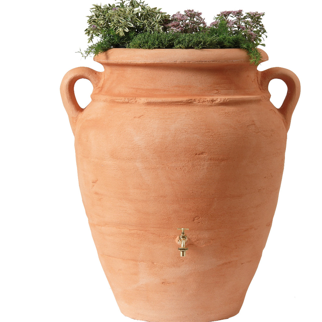 Large ROMAN Rain Barrel | Antique Amphora Rainwater Tank