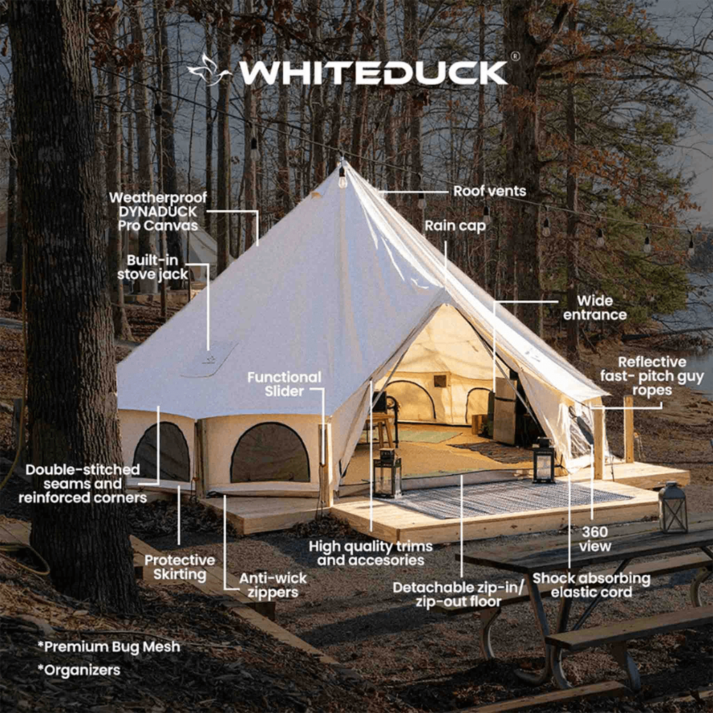 White Duck Outdoors 23' Avalon Optimus Bell Tent