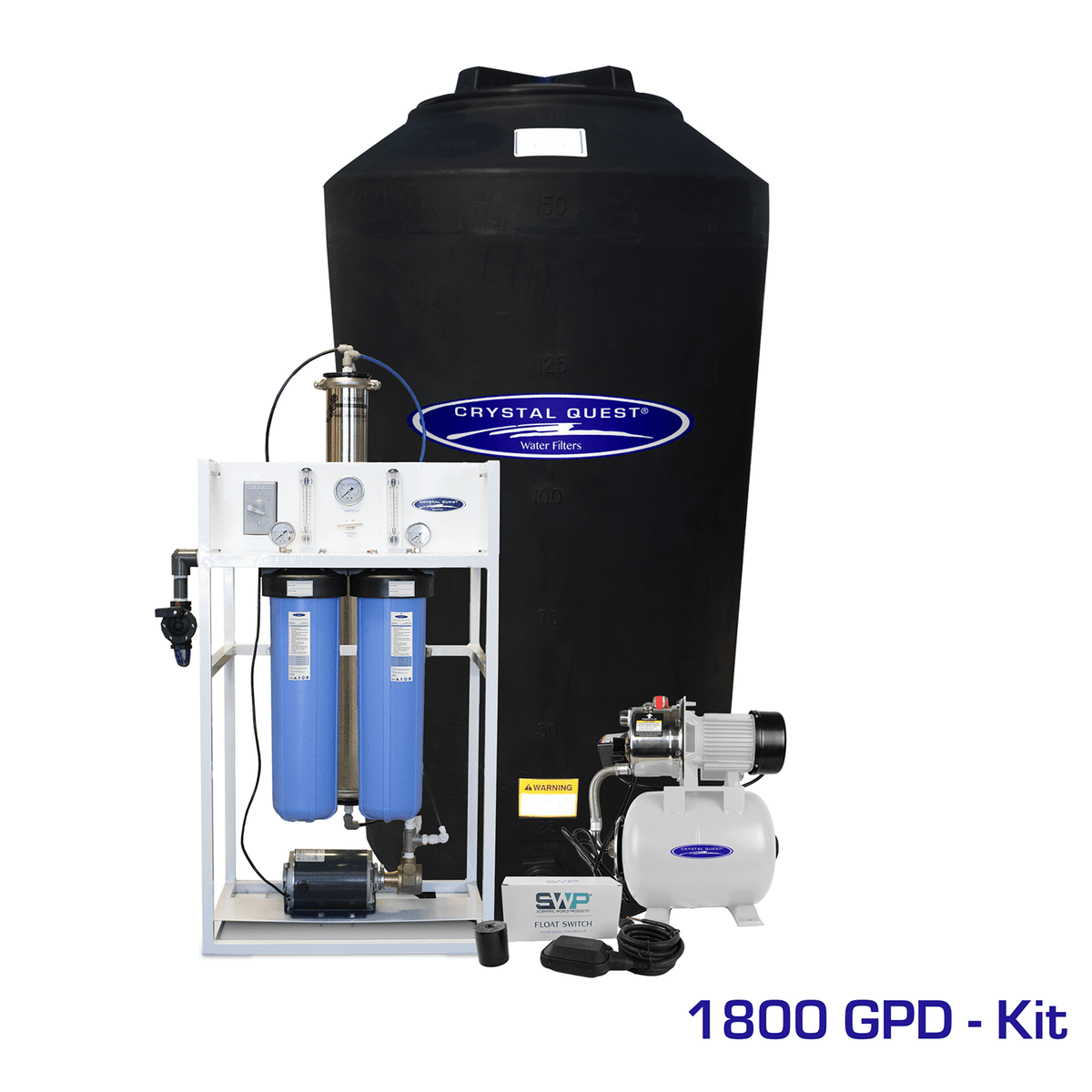 Commercial Mid-Flow Reverse Osmosis System (500-7000 GPD)