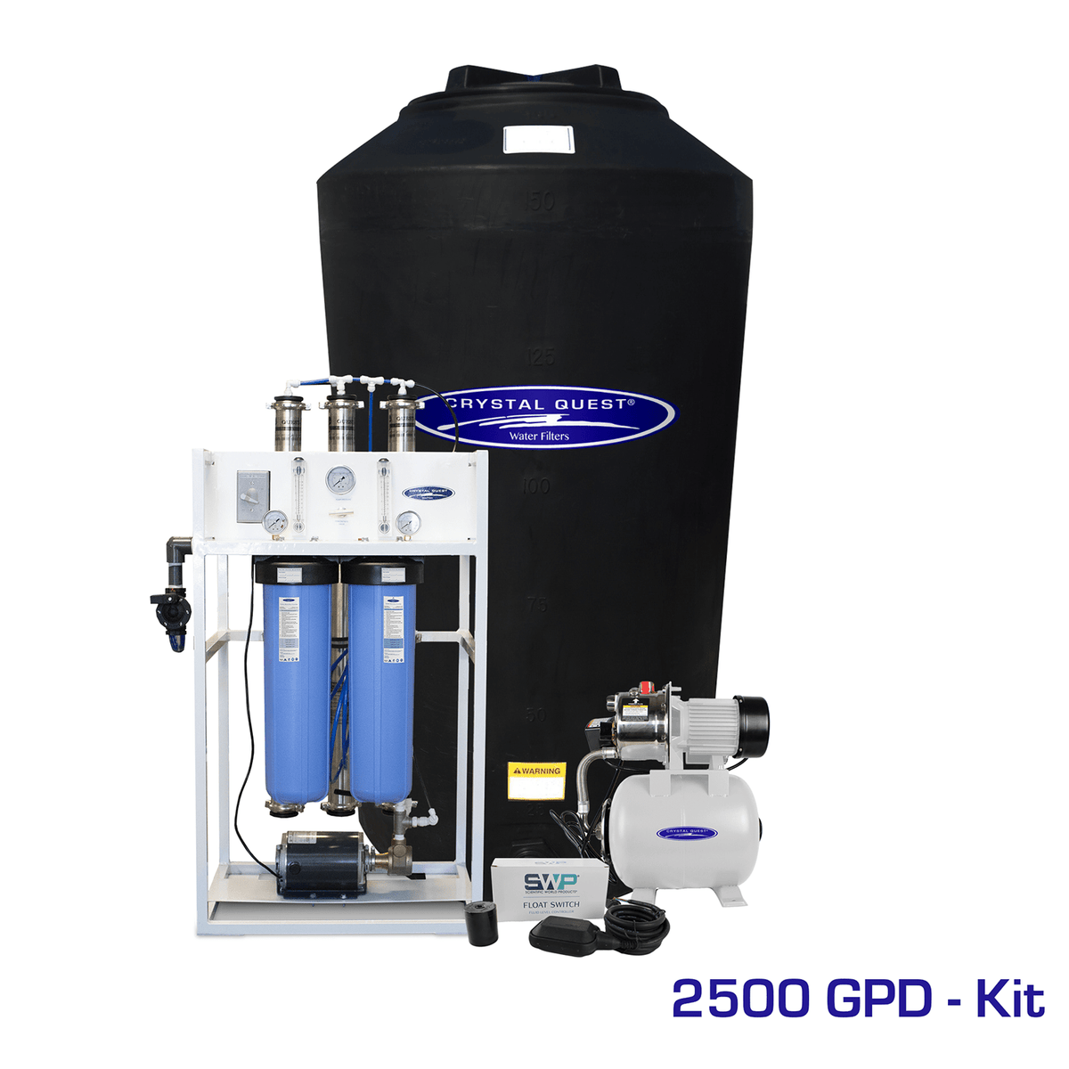Commercial Mid-Flow Reverse Osmosis System (500-7000 GPD)