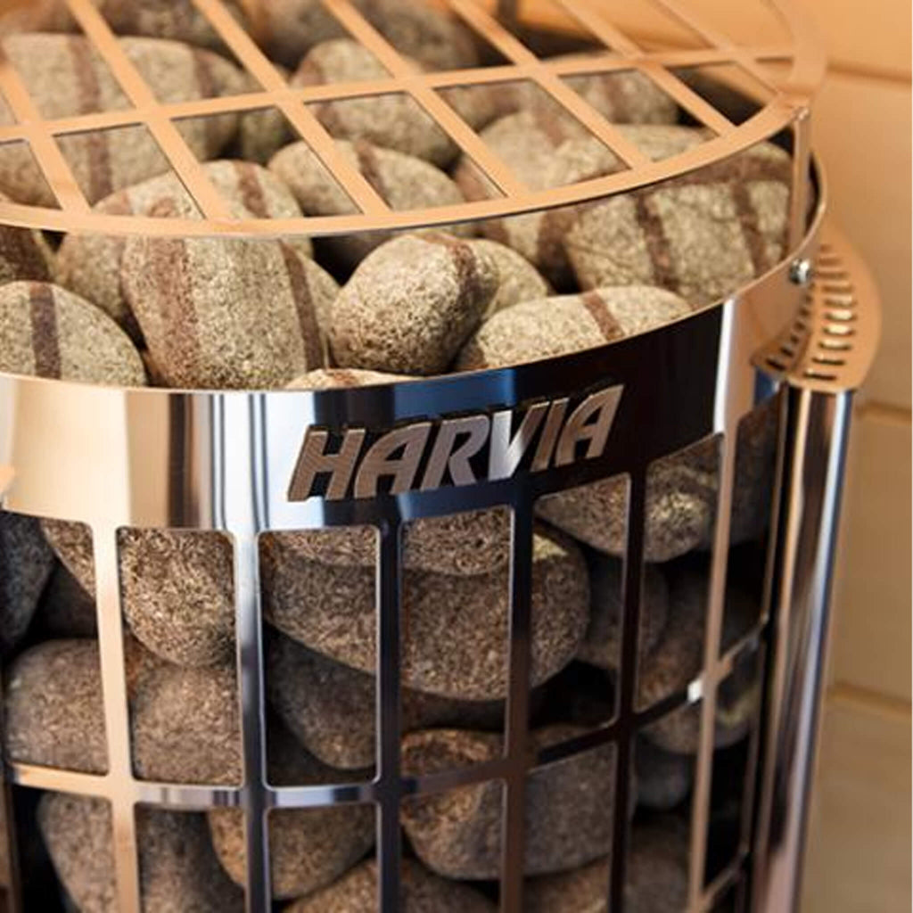 Harvia Cilindro Electric Sauna Heater | Premium Finnish Sauna Heating System (SAK86571)