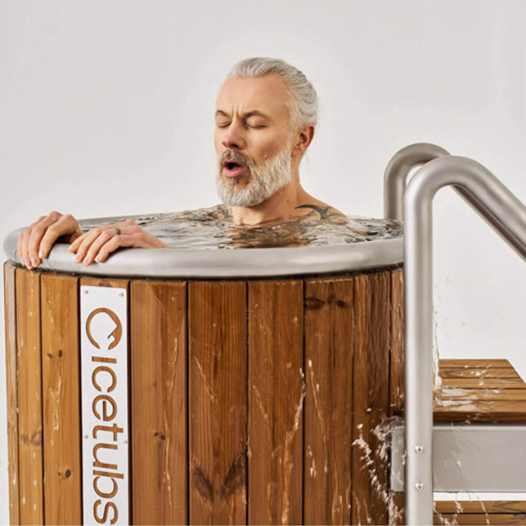 Icetubs IceBarrel Cold Plunge Tub (Thermowood &amp; Stainless Steel) (SAK68129)