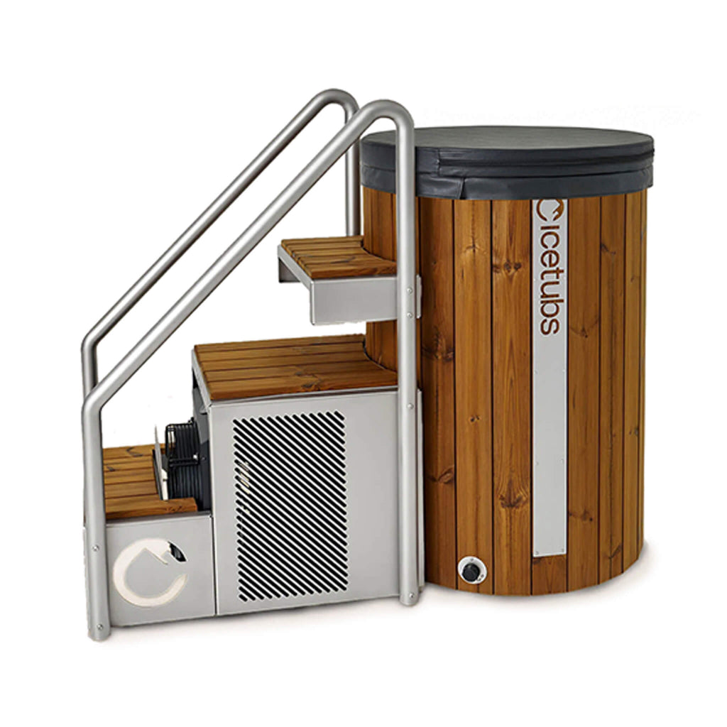 Icetubs IceBarrel Cold Plunge Tub (Thermowood &amp; Stainless Steel) (SAK68129)